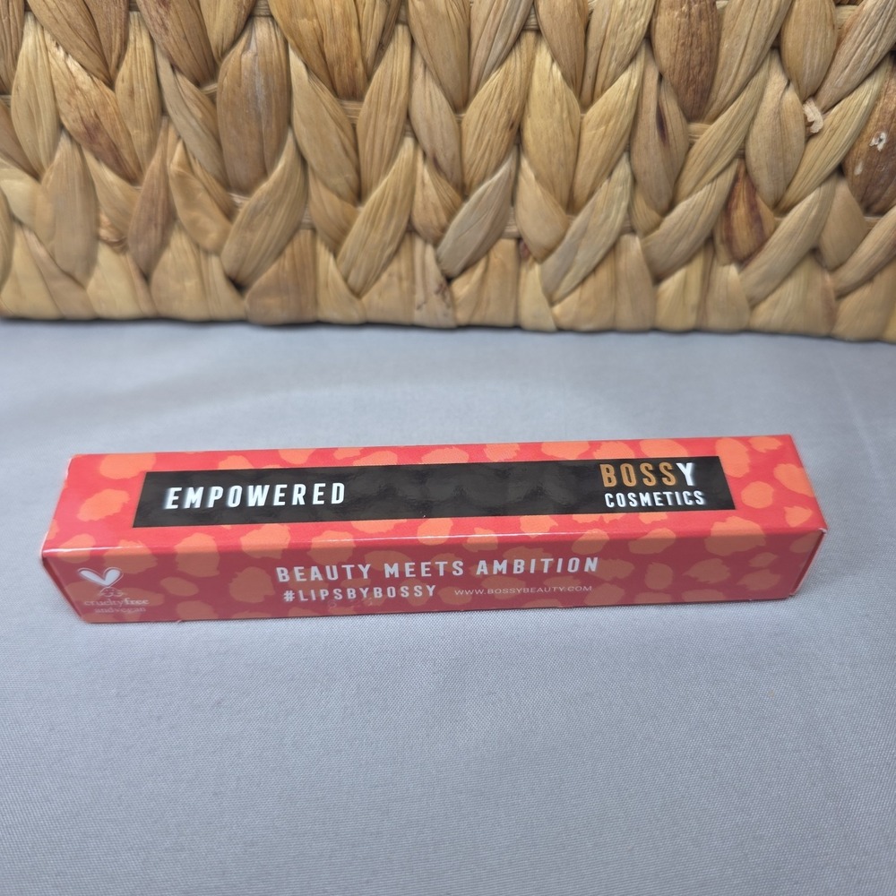 Bossy Cosmetics Lip Gloss 0.20 Fl Oz Shade Empowered